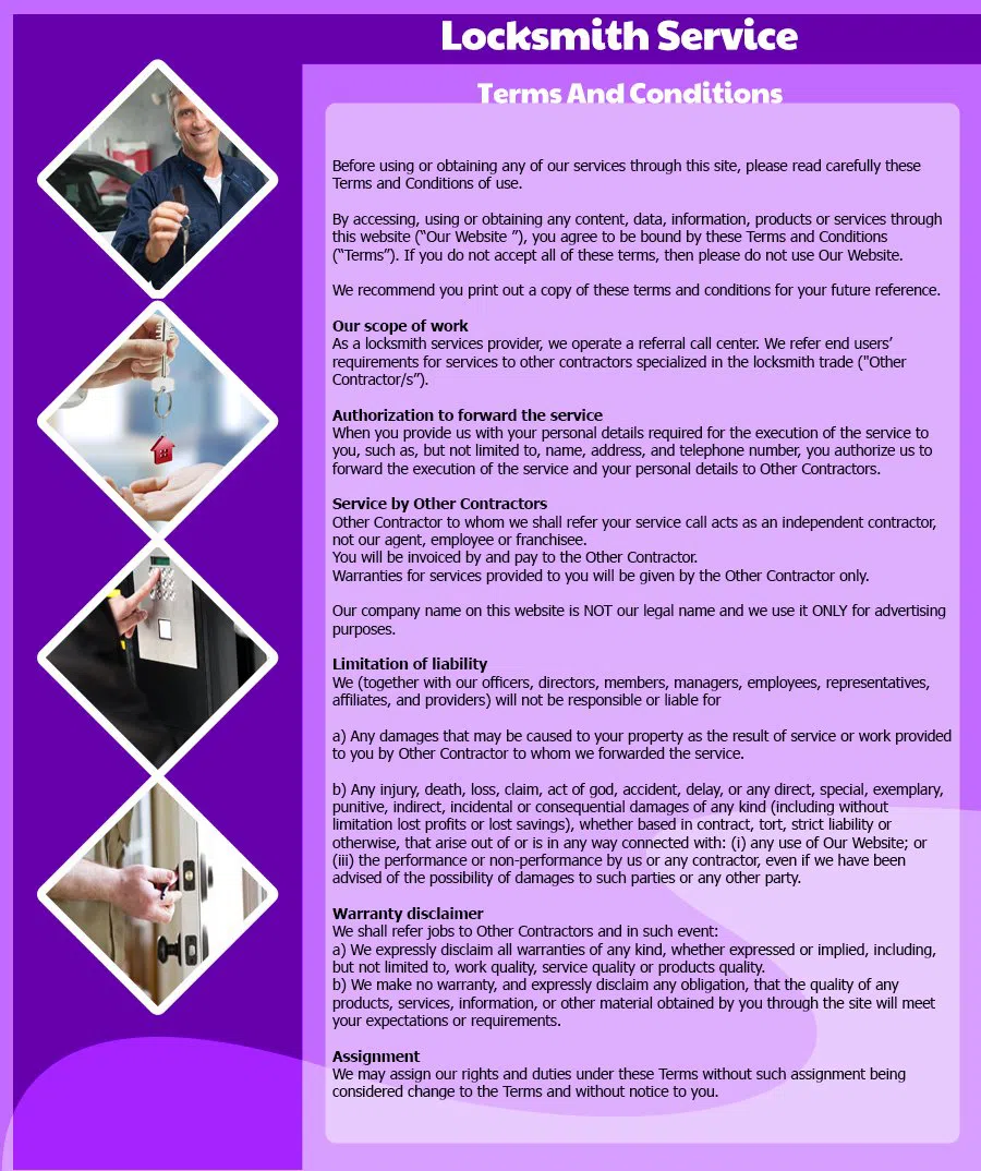 Balch Springs TX Locksmith Store Balch Springs, TX 972-395-5861 - terms